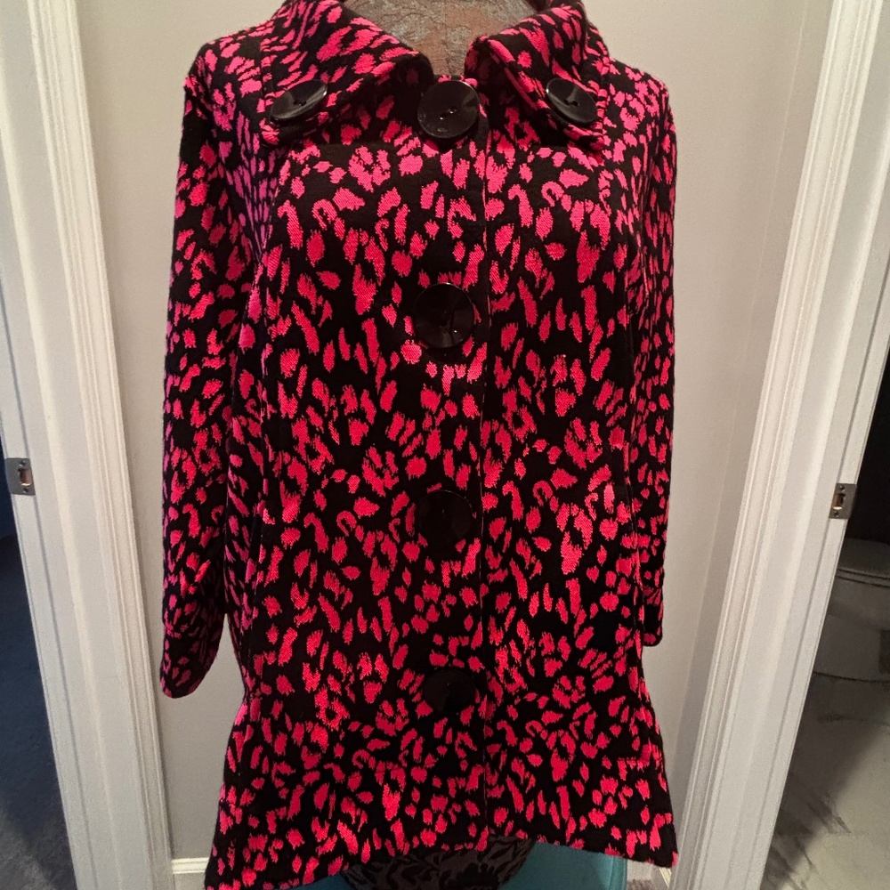 Pink leopard Saylor Jacket, Shannon Passero